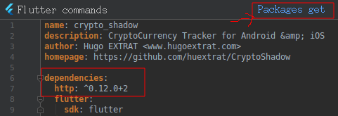 Flutter: 常见错误 import 'package:http/http.dart' as http;